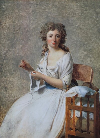 Porträt von Madame Adélaide Pastoret von Jacques Louis David